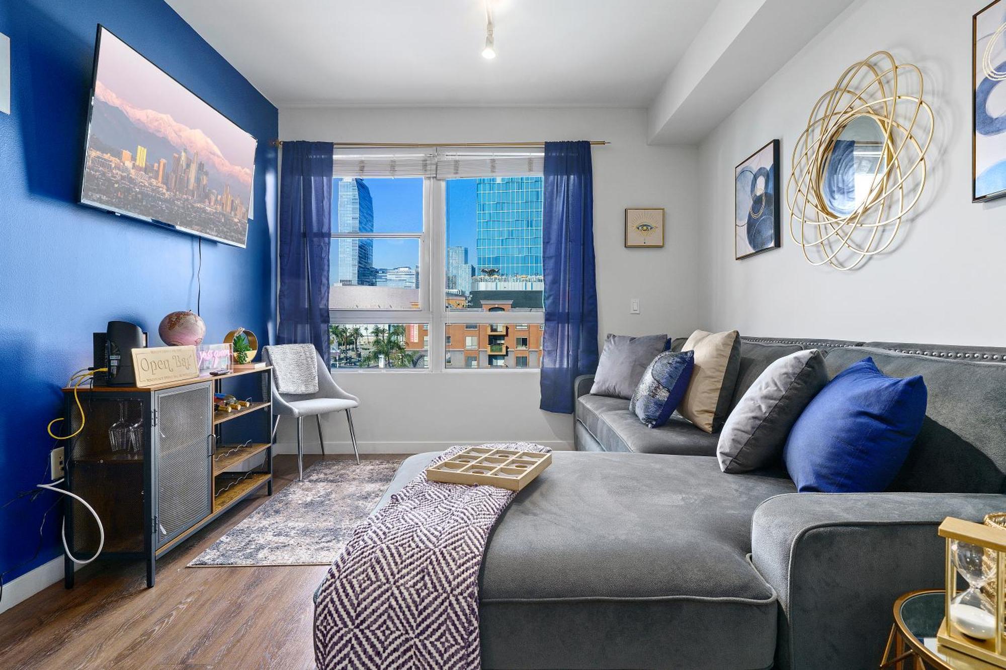 Dtla Escape Skyline Views With Luxury Amenities Apartment Los Angeles Exterior photo